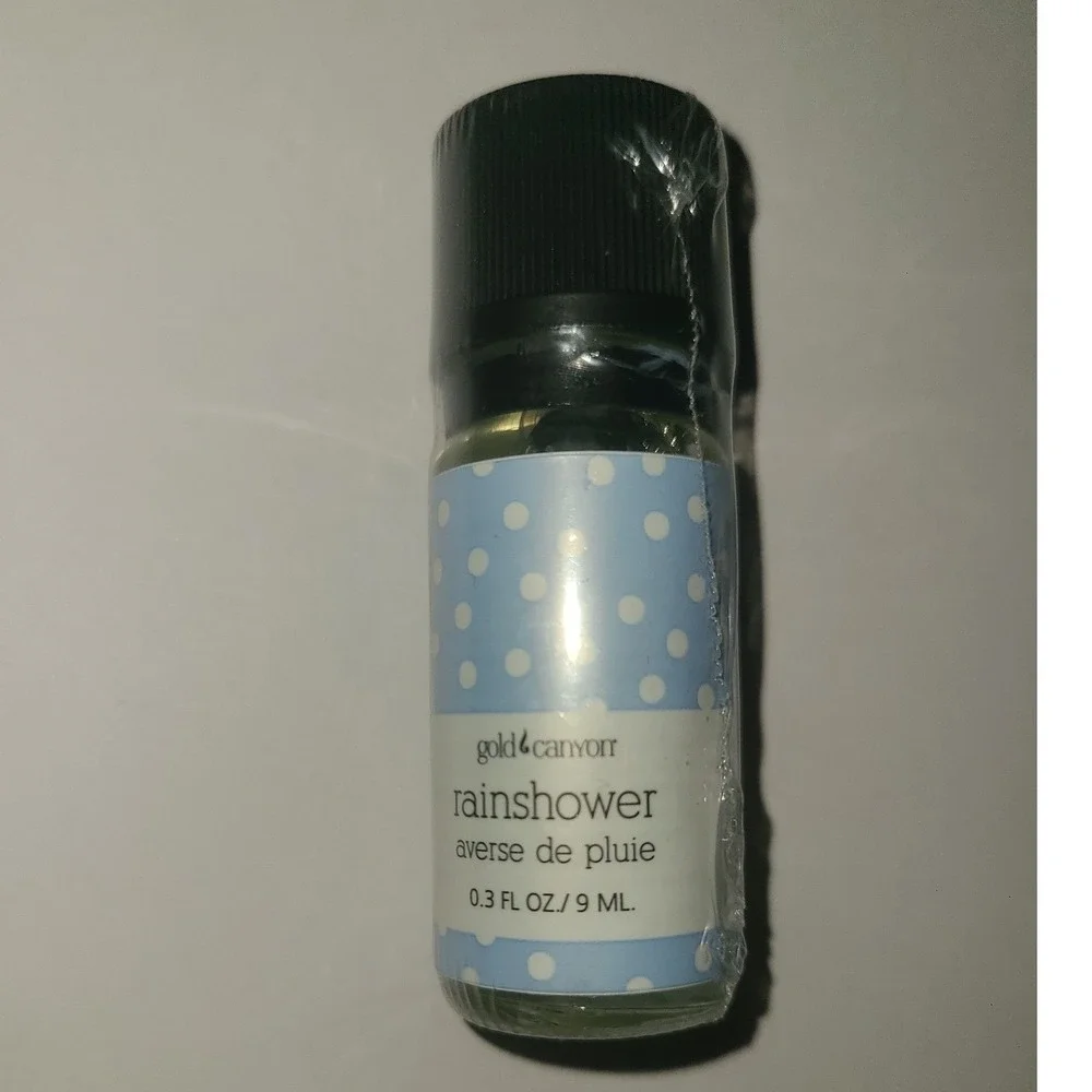 Gold Canyon Rainshower Home Fragrance Oil 0.3 fl oz 9 ml Scented Oil New Sealed